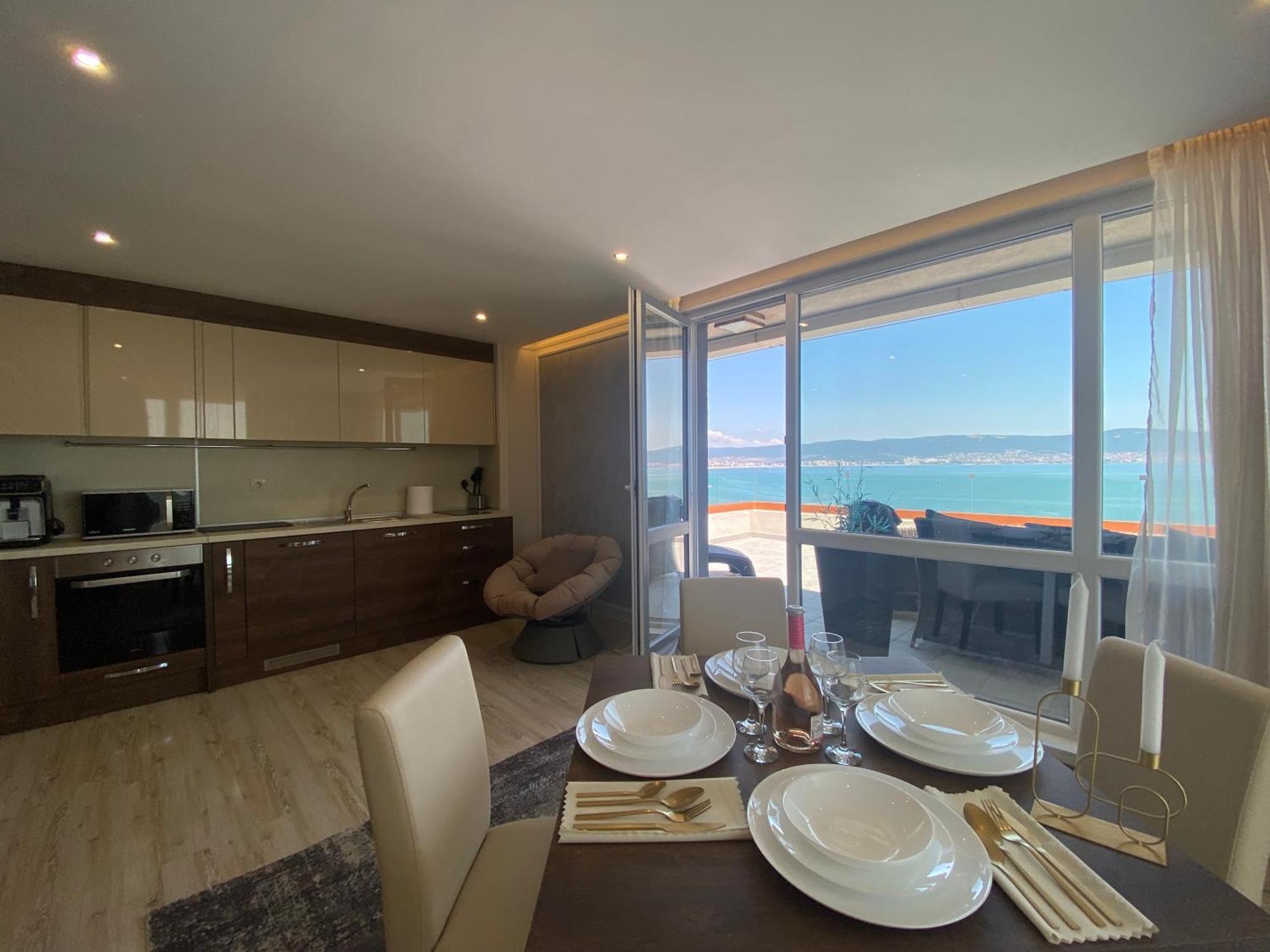 Paradiso 'В' 607 Large Luxury Apartment Nesebyr Zewnętrze zdjęcie